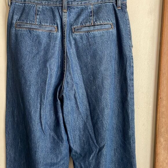 Madewell The Harlow Wide-Leg Baggy Straight Jean in Fairson Wash - Picture 10 of 16